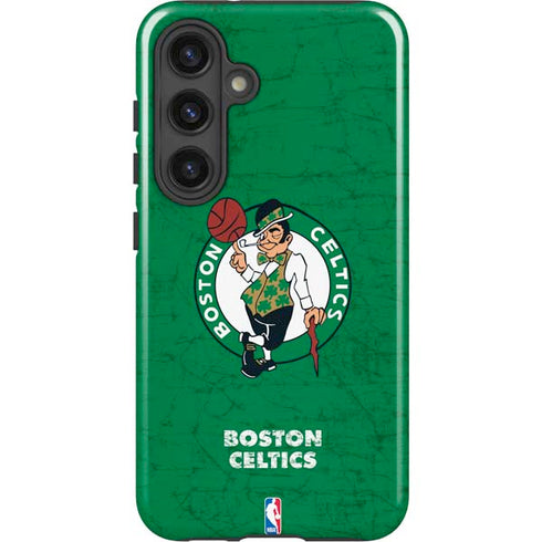NBA Boston Celtics Green Primary Logo Galaxy S25 Impact Case